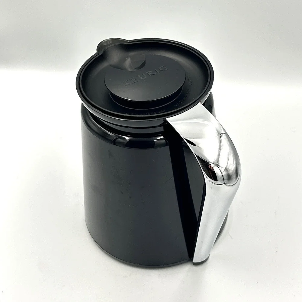 Keurig 2.0 Thermal Carafe Coffee Pot Black‎ Silver Handle 4-Cup Replacement